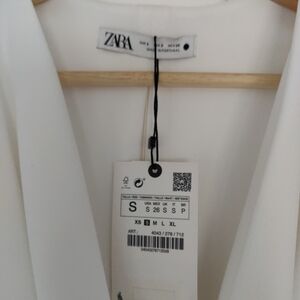Zara Crop Cowl Neck Top Size S